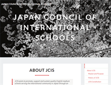 Tablet Screenshot of jcis.jp